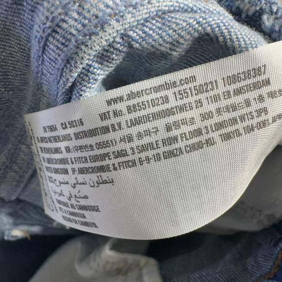 Abercrombie & Fitch Women's Ultra High Rise 90s Straight Jean - Picture 6 of 7